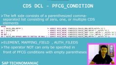 CDS Access Control using DCL Part-3 (PFCG Condition)