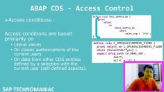 CDS Access Control using DCL Part-1