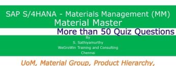 SAP MM – Basic & Classification views in Material Master (S/4HANA – Materials Management P2P) 02-09