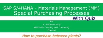 SAP MM – Inter-Plant purchase (S/4HANA Materials Management P2P Procure to Pay)