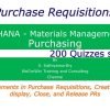 SAP MM – Managing Purchase Requisitions (S/4HANA Materials Management P2P Procure to Pay) 02-32