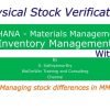SAP MM – Physical Stock Verification (S/4HANA Materials Management P2P Procure to Pay) 02-38