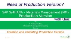 SAP MM – Production Version (S/4HANA Materials Management P2P Procure to Pay) 02-23