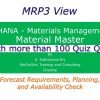 SAP S/4HANA MM: MRP3 View in Material Master