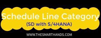 SAP S/4HANA SD Training –  Schedule Line Category | SAP S4 HANA SD Videos