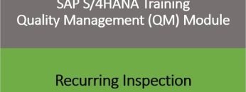 Video 18 – SAP S/4HANA Quality Management (QM) module training – Recurring Inspection