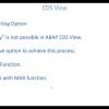 Video 21: CDS View with sorting process