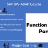 12 Working with Function Module in ABAP Part 5