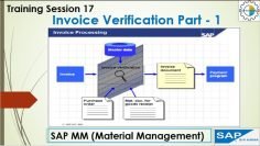 17 SAP MM Invoice Verification Part – 1 #sap #sapmm #invoice #verification #sapmtraining