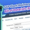 SAP PM/EAM Tutorial: Bill of Materials (BOM) – Air Compressor example