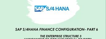 SAP S4 HANA FINANCE CONFIGURATION  PART 6  ASSIGNMENT OF ORGANISATIONAL OBJECTS