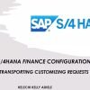 TRANSPORT CUSTOMIZING REQUEST IN SAP S/4 HANA FINANCE BY KELECHI KELLY A.