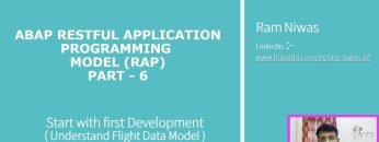First RAP development Simple List Report Part 6